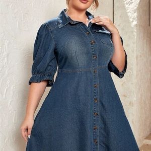 SHEIN Denim AdOrAbLe Dress!